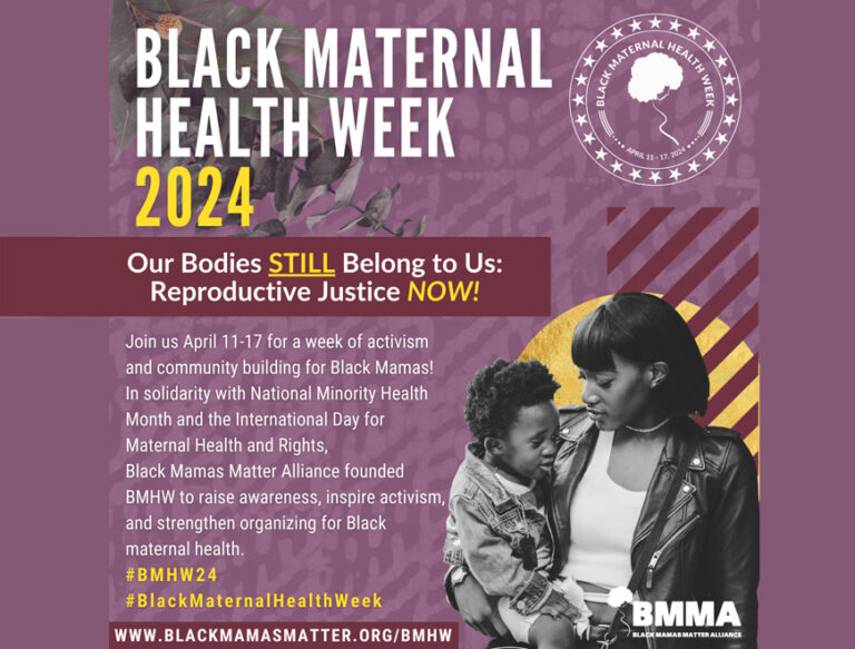 Black Maternal Health Week 2024 Black Women's Health Movement